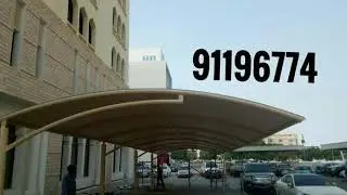 Car parking shade in muscat