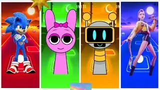 SONIC SHADOW 🆚 SPRUNKI PHASE 🆚 SPRUNKI PYRAMIXED 🆚 KPOP DEMON HUNTERS 🎶 TILES HOP EDM RUSH 