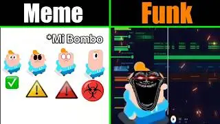 Mi Bombo Original Meme vs Funk