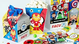Fiesta tem&aacute;tica de Avengers