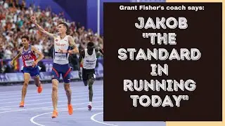 Grant Fisher's coach says Jakob Ingebrigtsen is 