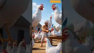 🐔💔 Mother Hen&rsquo;s Sacrifice &ndash; Baby Chick&rsquo;s New Life 🐥🌳 | #cartoon #aistory #shortsstory