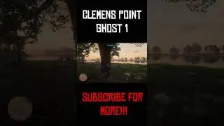 CLEMENS POINT GHOST P1!!!!! #reddeadredemption #youtube #youtubeshorts