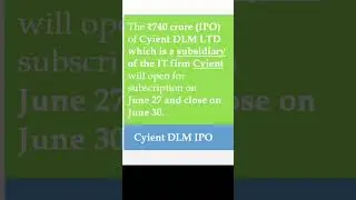Cyient DLM Limited | MaDee Finance #cyient #shorts