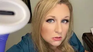 ASMR Cranial Nerve Exam for Contusion | Gloves | Face Touching