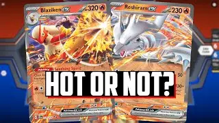 Did Blaziken ex IMPROVE thanks to Reshiram ex? - (Pokemon TCG Deck List + Matches)