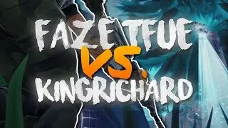 KingRichard vs FaZe Tfue - 1v1 Fight!! 17 Kill Solo Gameplay (Fortnite Battle Royale)