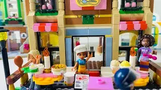 Lego friends 2025 Restaurant and cooking school full version | build & review