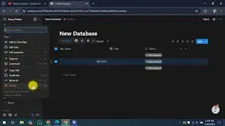 Как сбросить базу данных Notion