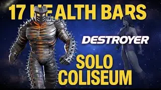 Destroyer Solo Coliseum 17 Health Bars Cleared - Marvel Contest of Champions