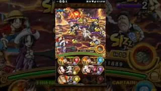 Timeskip Luffy team with FTP subs runs through 40 Stamina Zephyr Raid