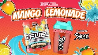 GFUEL x ElectricShock Mango Lemonade Flavor Review!!!!