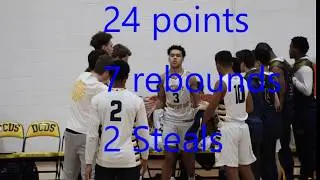 DCDS vs Detroit Community (2018-19) - Mak Manciel Game Highlights