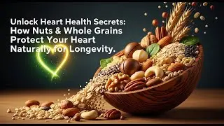 Unlock Heart Health Secrets: How Nuts & Whole Grains Protect Your Heart Naturally for Longevity.