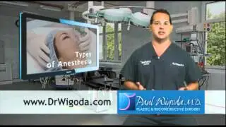 Florida Surgeon Dr. Wigoda Explains the Different Types of Anesthesia