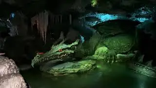 Disneyland Paris,  The dragon under the princess castle 