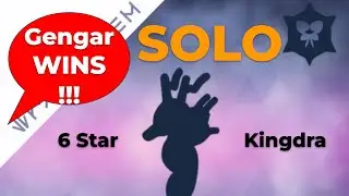 How to SOLO 6 star Kingdra Fairy Tera Type - Gengar - Pokemon Scarlet and Violet
