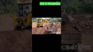 JCB bucket capacity check ✔️ | Jcb vs Powertac