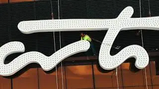 High Impact Resort world sign build