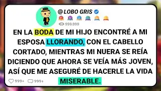 En La Boda De Mi Hijo Encontré A Mi Esposa Llorando, Con El Cabello Cortado, Mientras Mi Nuera Se...