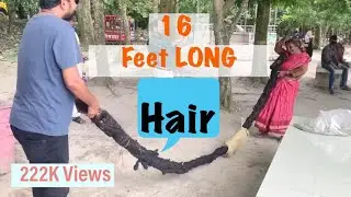 16 feet long hair