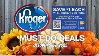 *4 FREEBIES* Kroger's MUST DO Deals for 10/8-10/14 | MEGA SALE, New Weekly Digitals, & MORE