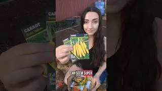 The BEST WAY to plant carrot seeds!