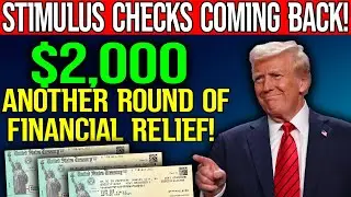 Trump Wants It For Sure! Another Round of $2,000 Stimulus Checks Coming This February 2025 For SSI