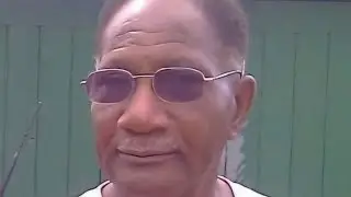 Funeral of 91 year old Peter Richardson of Pointe Michel