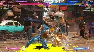 Deejay (C/MR 1467) vs Altowine (Sagat/C/MR 1459) | Street Fighter 6