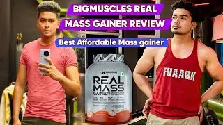 Bigmuscles real mass gainer Review |  best Affordable Mass gainer ?