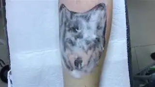 Tattoo Graphic | Whip Shading | Wolf - Тату в графике | Випшейдинг | Волк
