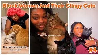 Black Women & Their Clingy Cats #4 | LUCKY UPDATE 🐾 | Funny TikTok Compilation 2026 #cat #cats