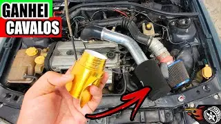 TESTE: Intake Admissão melhor dá diferença ? - Teste Escort Bmo - Milan Dark