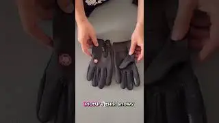 Waterproof Winter Gloves with Fleece for Ultimate Comfort & Performance #wintergloves