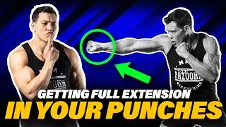 STOP Throwing Straight Punches With BENT ELBOWS | BAZOOKATRAINING.COM