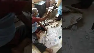 Glass item or crockery item packing
