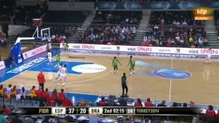 Campeonato del Mundo de Baloncesto Femenino:  España - Brasil