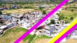drone view of bewal takal village gujar khan