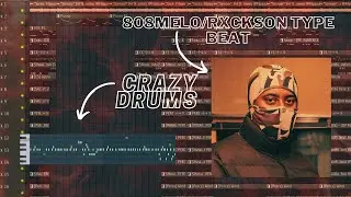 How to make hard Drill Beats for 808Melo & Rxckson | Hard Drill type beat tutorial 2022 FL Studio 20