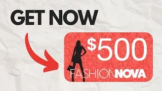 Get The Fashion Nova $500 Gift Card Today! | Fully Explained 