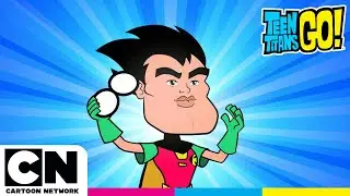 Robin si toglie la maschera  | Teen Titans Go! | Cartoon Network Italia