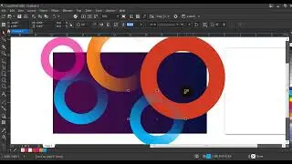 Coreldraw Very Simple Techniques for Beginners - How To make Creative Background - Ahsan Sabri