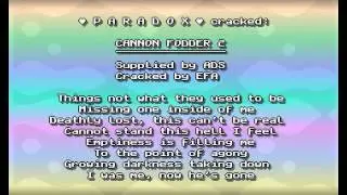 Amiga Cracktro : Cannon Fodder 2 / Paradox (1994) AGA version