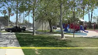 Shooting, Crash In Park Playground Prompts Brief School Lockdown | Santa Ana, CA