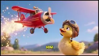 Milo the Duckling Becomes a Tiny Fire Pilot 🦆✈️ | Jungle Rescue Story