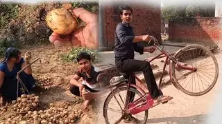 Aaj आलू khanwane ja raha hu🙂|| Yash Rajput Vlogs  #todayvlog #villagelife  #vlog 