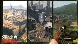 Sniper Zombies: Offline Games Gameplay Walkthrough (Android, iOS)