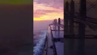 Magical weather, South Atlantic Ocean #ship #vlog #oceanlover #sailor