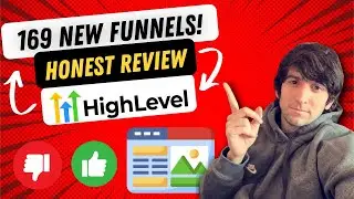 GoHighLevel's 169 New Funnel Templates! Honest Review!